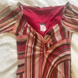 Vintage pink le chateau dress